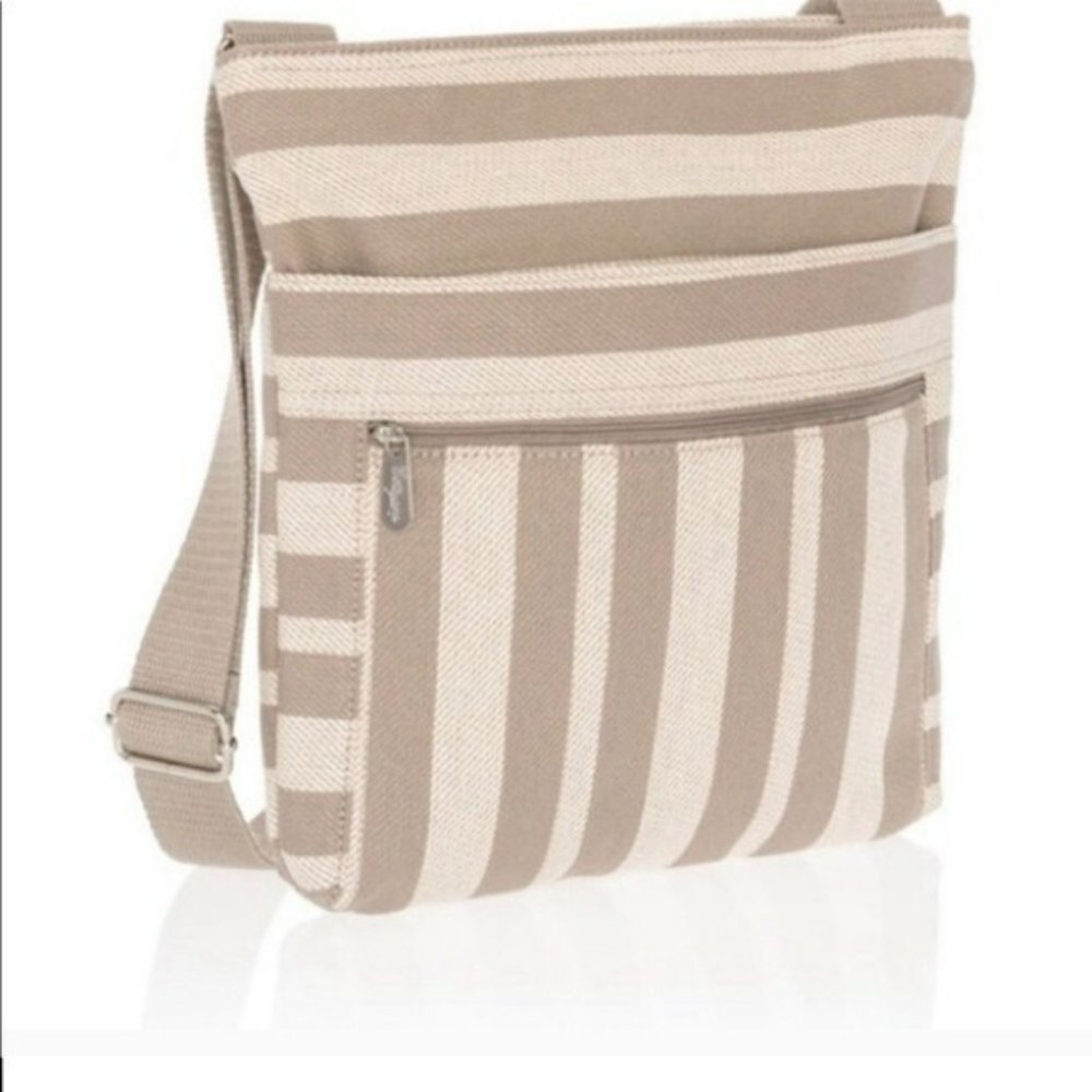 Organizing Shoulder Bag - Double Stripe